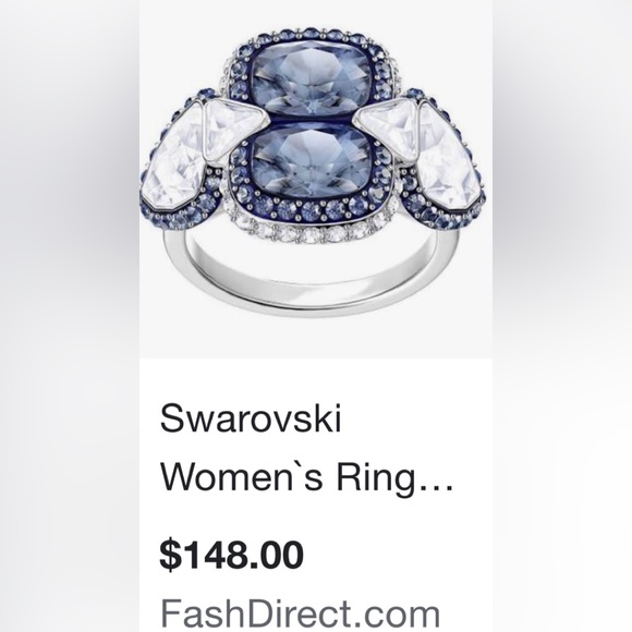 ❤️HOST PICK❤️Authentic Swarovski 17 Rings collection size 52. Mint condition. - Picture 2 of 16